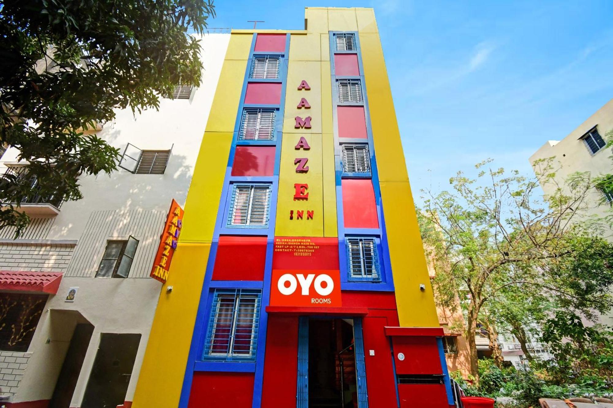 Hotel O New Aamaze Inn Near Acropolis Mall Calcutta Eksteriør billede